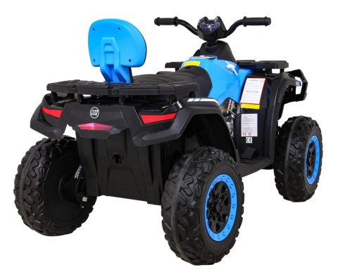 Quad XT-Speed dla dzieci Niebieski + Napęd 4x4 + EVA + Wolny Start + Radio MP3 + LED