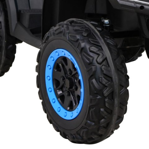 Quad XT-Speed dla dzieci Niebieski + Napęd 4x4 + EVA + Wolny Start + Radio MP3 + LED