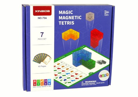 Magiczna Kostka Magnetyczna 7 Elementów LEAN Toys