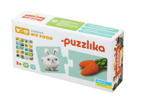 Puzzle "Moje Jedzenie" Łamigłówka Co jedzą zwierzęta 12992 CUBIKA