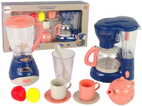 Zestaw Akcesorii Kuchennych Blender Ekspres Do Kawy dla Dzieci LEAN Toys