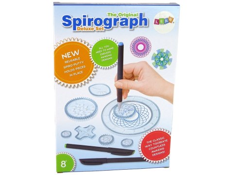 Zestaw Edukacyjny Spirograf Pisaki LEAN Toys