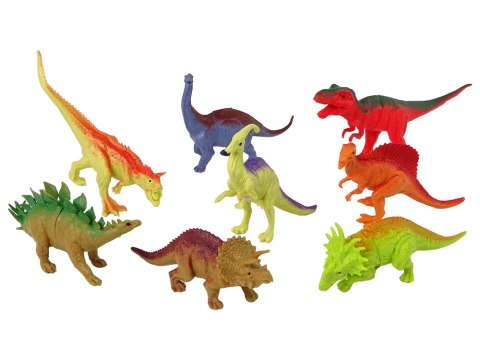 Zestaw Figurek Dinozaurów z Akcesoriami 21 Sztuk LEAN Toys