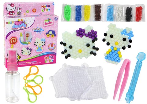 Zestaw Koralików Wodnych DIY Magiczne Koraliki 8 Kolorów Kitty LEAN Toys