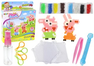 Zestaw Koralików Wodnych DIY Magiczne Koraliki 8 Kolorów Świnki LEAN Toys