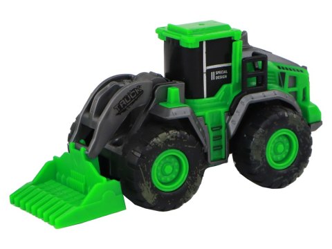 Zestaw Pojazdów Farmerskich Zielone Traktory 4 Ele LEAN Toys