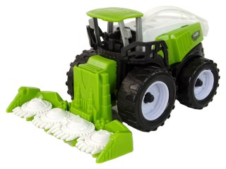 Zestaw Pojazdów Farmerskich Zielone Traktory 4 Ele LEAN Toys