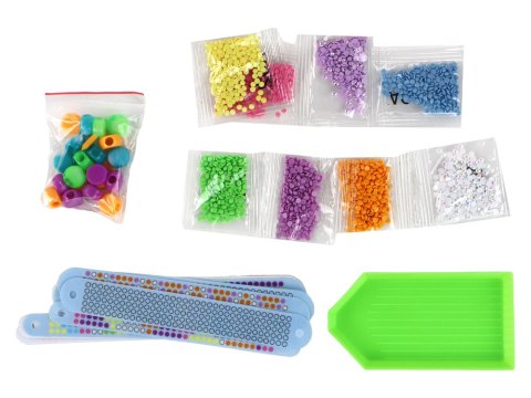 Zestaw do Robienia Bransoletek Diamenciki Wyklejanie Serce LEAN Toys