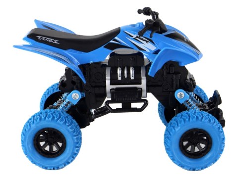 Pojazd Terenowy Pchacz Quad XC Gumowe Koła Niebieski LEAN Toys