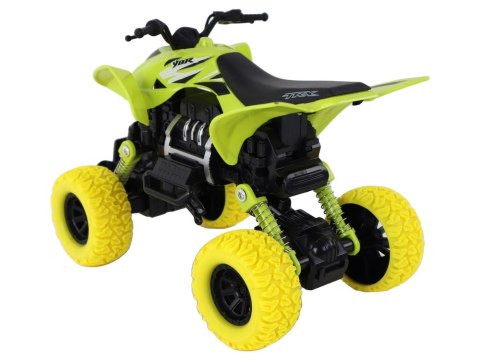 Pojazd Terenowy Pchacz Quad XC Gumowe Koła Zielony LEAN Toys