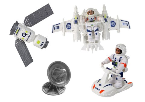 Zestaw Misja Kosmiczna Rakieta Kosmos Statki Space Pojazdy 12 ele LEAN Toys