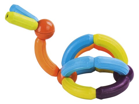 Duży Zestaw Klocków Magnetycznych W Kuferku 64 Elementy LEAN Toys