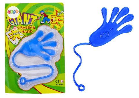 Lepka Rączka Łapka Elastyczna Glut Slime Niebieska LEAN TOYS