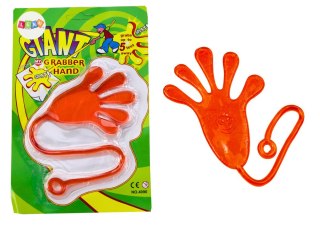 Lepka Rączka Łapka Elastyczna Glut Slime Pomarańczowa LEAN TOYS