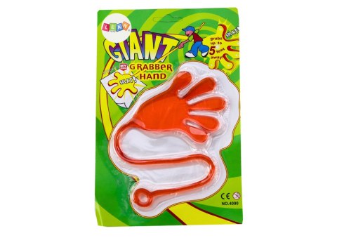 Lepka Rączka Łapka Elastyczna Glut Slime Pomarańczowa LEAN TOYS