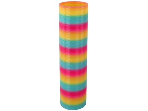 Magiczna Kultowa Sprężyna Kolorowa 30 Cm Zabawka LEAN Toys