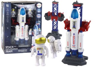 Misja Kosmiczna Rocket Zero Kosmos Rakieta Astronauci LEAN Toys