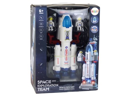 Misja Kosmiczna Rocket Zero Kosmos Rakieta Astronauci LEAN Toys