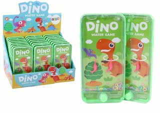 Wodna Gra Zręcznościowa Konsola Telefon Dinozaur Zielona LEAN TOYS