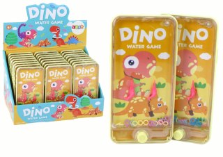 Wodna Gra Zręcznościowa Konsola Telefon Dinozaur Żółta LEAN TOYS