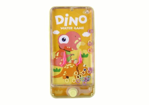 Wodna Gra Zręcznościowa Konsola Telefon Dinozaur Żółta LEAN TOYS