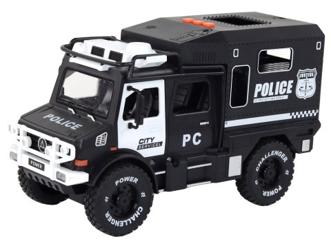 Wóz Terenowy Policyjny Policja 1:14 Radiowóz LEAN Toys