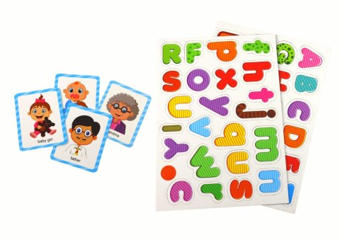 Zestaw Edukacyjnych Puzzli Magnetycznych Z Wielofunkcyjną Tablicą LEAN Toys