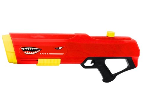 Duży Pistolet Na Wodę Rekin Pompka Czerwony 57cm LEAN Toys