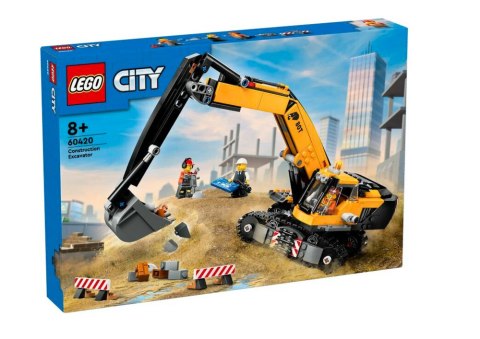 Klocki LEGO CITY Żółta Koparka 633 el. 60420 LEGO