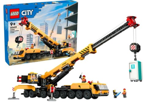 Klocki LEGO CITY Żółty Ruchomy Żuraw 1116 el. 60409 LEGO