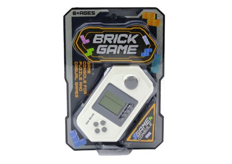 Konsola Elektroniczna GraTetris Brick Game Szaro - Biała LEAN TOYS