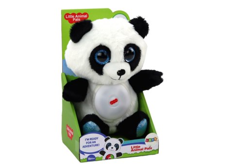 Miś Panda Usypiacz Lampka Kołysanki Przytulanka Maskotka 30 cm LEAN Toys