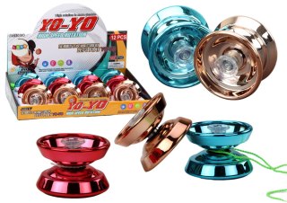 Yoyo Aluminiowe Klasyczne Jojo Niebieski Złoty Czerwony LEAN TOYS