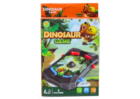 Gra Zręcznościowa Mini Gra Dinozaur Piłka Biała LEAN TOYS