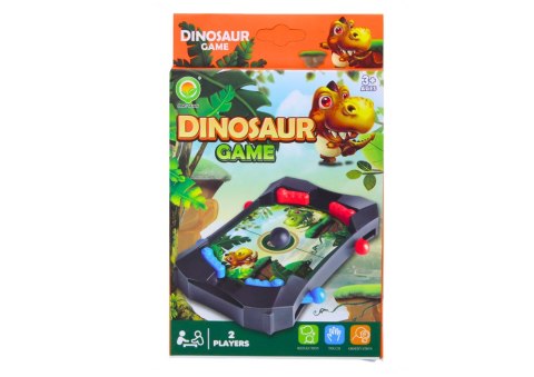 Gra Zręcznościowa Mini Gra Dinozaur Piłka Czerwona LEAN TOYS