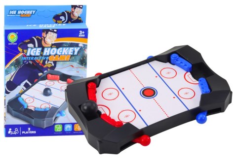 Gra Zręcznościowa Mini Gra Hockey Czarna LEAN TOYS