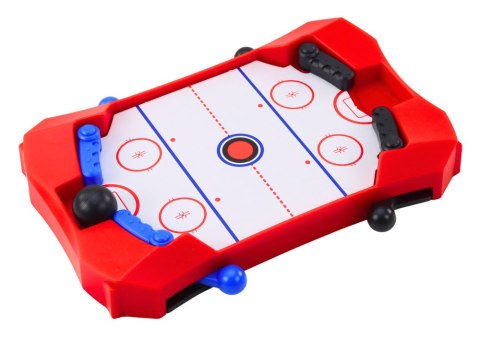 Gra Zręcznościowa Mini Gra Hockey Czerwona LEAN TOYS