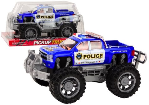 Samochód Policyjny Pickup Niebieski Terenowy Wóz Policji LEAN Toys