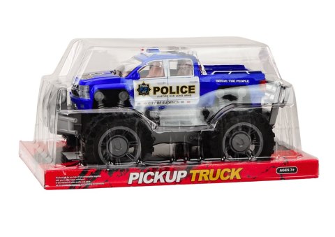 Samochód Policyjny Pickup Niebieski Terenowy Wóz Policji LEAN Toys