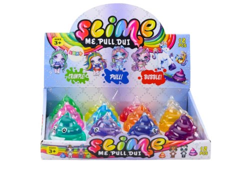 Glutek Slime Emotikon w Pudełeczku 150 g 12 Kolorów LEAN Toys