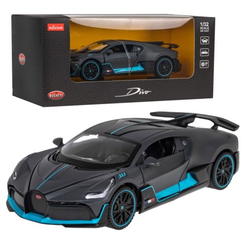 Bugatti Divo RASTAR model 1:32 Metalowa karoseria + Otwierane drzwi i maska