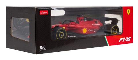 Ferrari F1 75 czerwony RASTAR model 1:12 Zdalnie sterowany bolid + Pilot 2,4 GHz + Naklejki