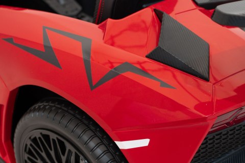 Pojazd Lamborghini Aventador SV Czerwony