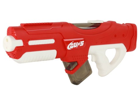 Duży Pistolet Na Wodę Czerwony 750ml Okulary LEAN Toys