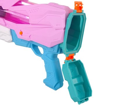 Pistolet Na Wodę 800 ml Różowy Zasięg 8 m LEAN Toys