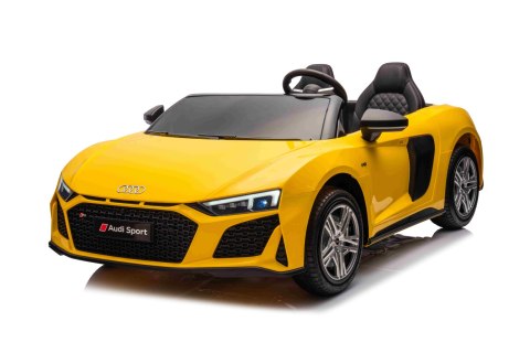 Pojazd Audi Spyder R8 LIFT Żółty