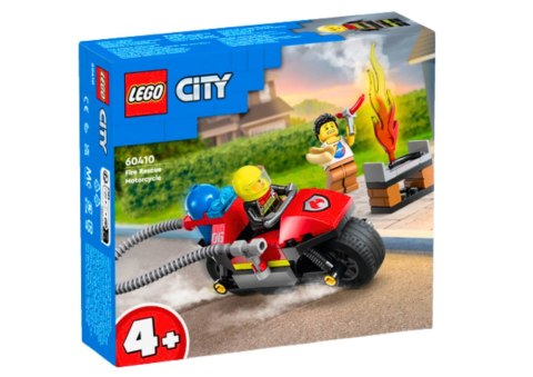 Klocki LEGO CITY Strażacki Motocykl Ratunkowy 57 Elementów 60410 LEGO