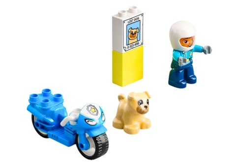 Klocki LEGO DUPLO TOWN Motocykl Policyjny 10967 LEGO