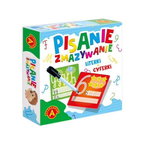 ALEXANDER Pisanie i zmazywanie karty edukacyjne 5+ Zakład Produkcyjny "Alexander" Piotr Pundzis