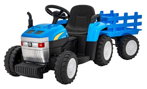 Traktor Z Przyczepą New Holland T7 Niebieski - Sklep Gebe